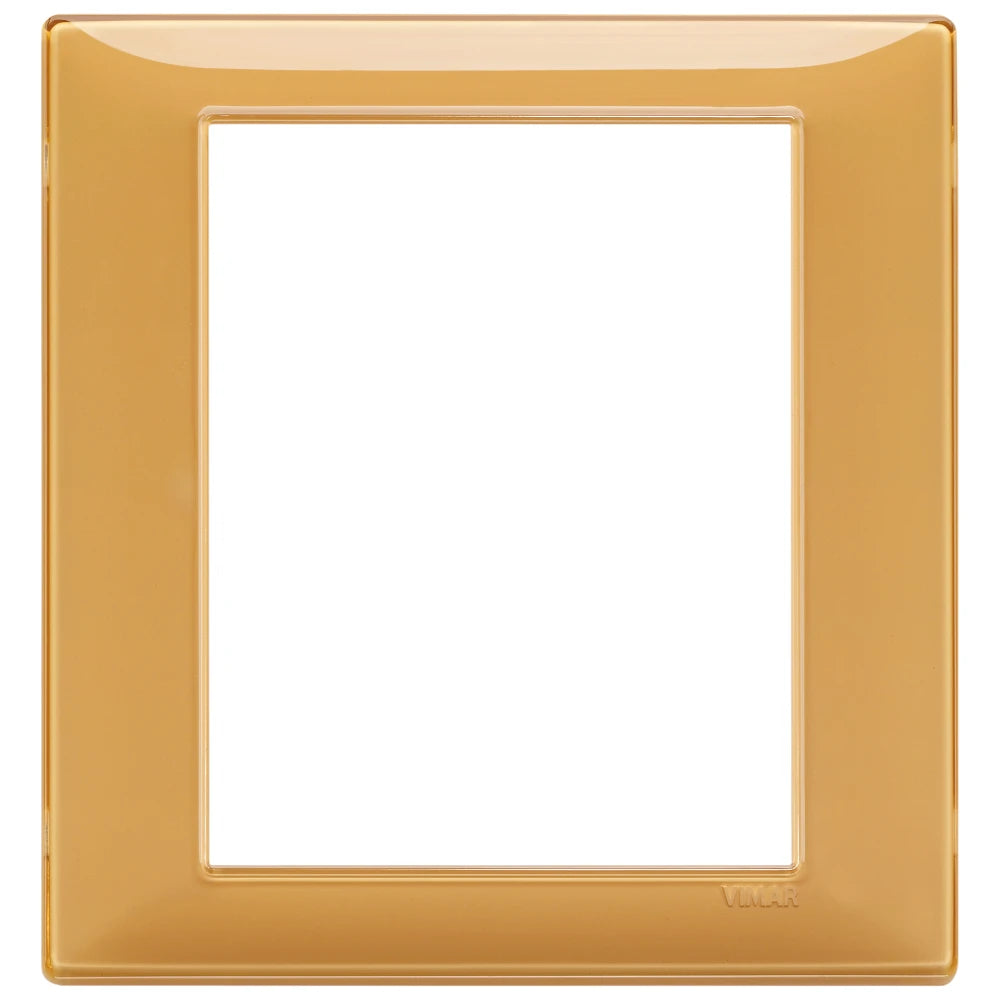Vimar Plana 8-Module Cover Plate, 142.5 x 151 mm, Halogen-Free Technopolymer — Quality Boat Parts