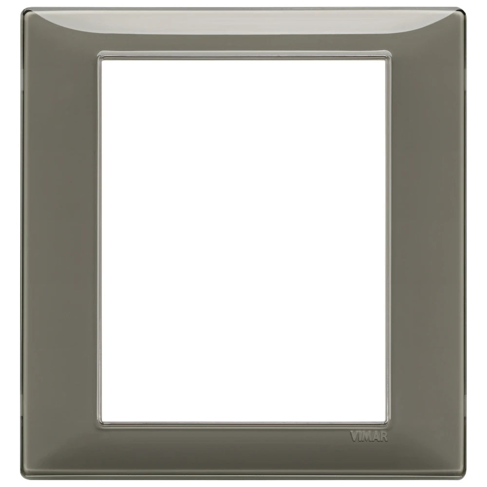 Vimar Plana 8-Module Cover Plate, 142.5 x 151 mm, Halogen-Free Technopolymer — Quality Boat Parts