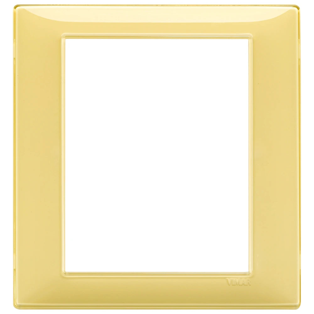 Vimar Plana 8-Module Cover Plate, 142.5 x 151 mm, Halogen-Free Technopolymer — Quality Boat Parts
