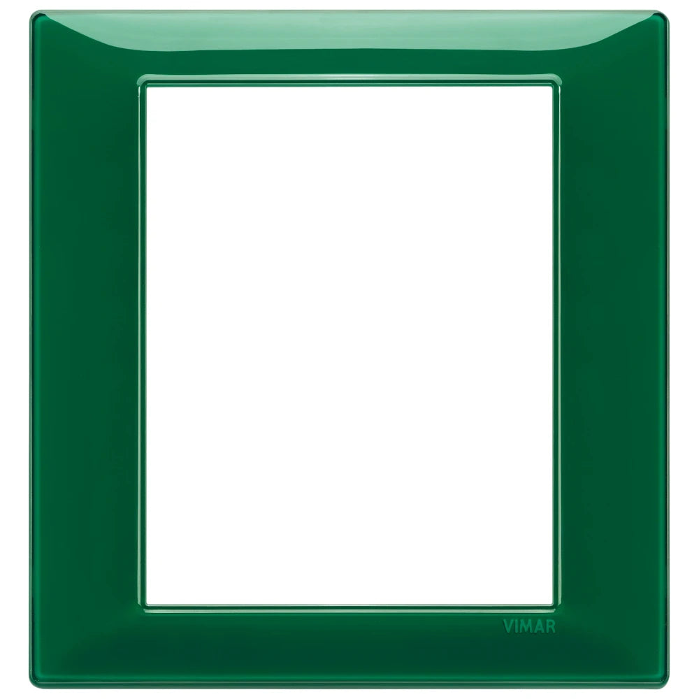 Vimar Plana 8-Module Cover Plate, 142.5 x 151 mm, Halogen-Free Technopolymer — Quality Boat Parts