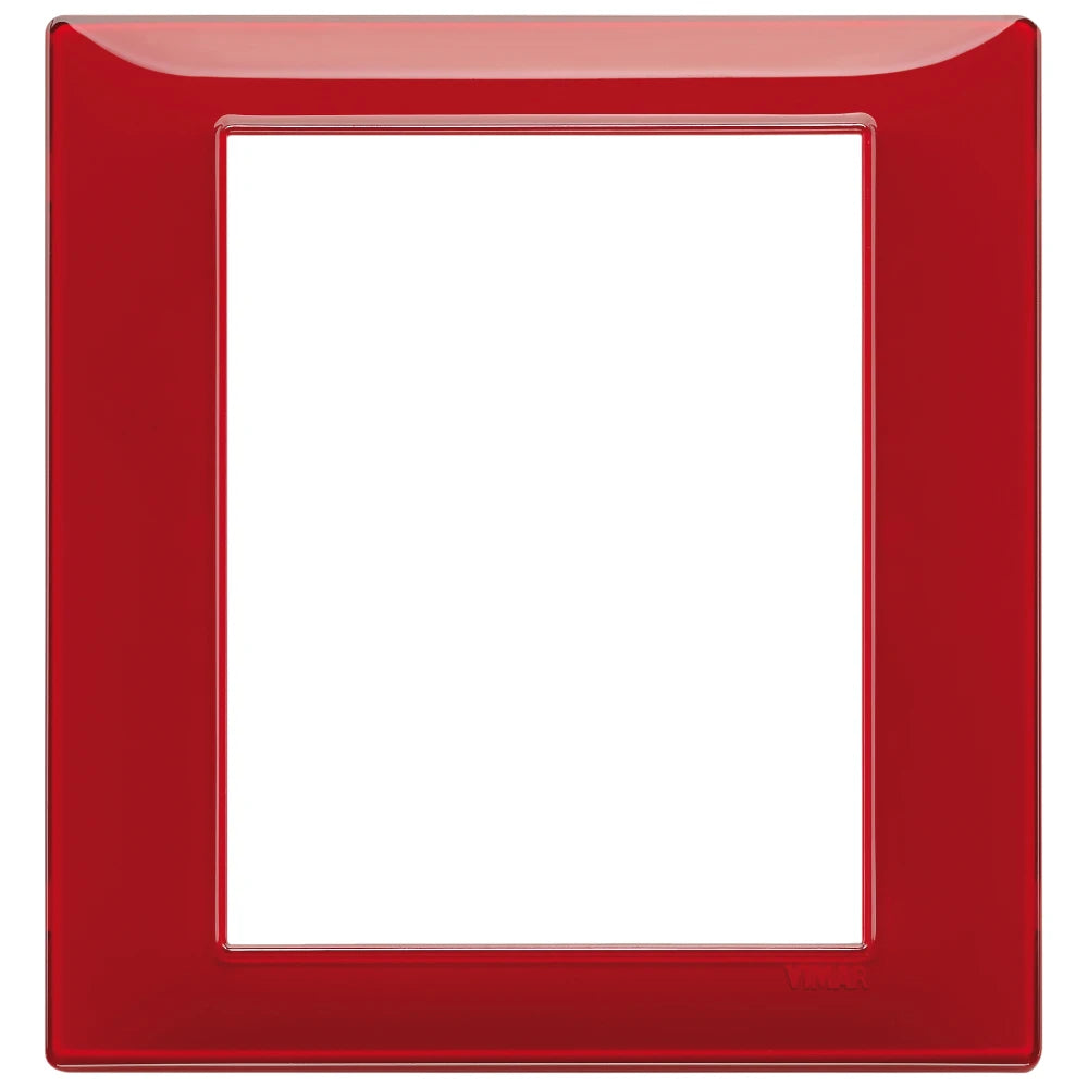 Vimar Plana 8-Module Cover Plate, 142.5 x 151 mm, Halogen-Free Technopolymer — Quality Boat Parts