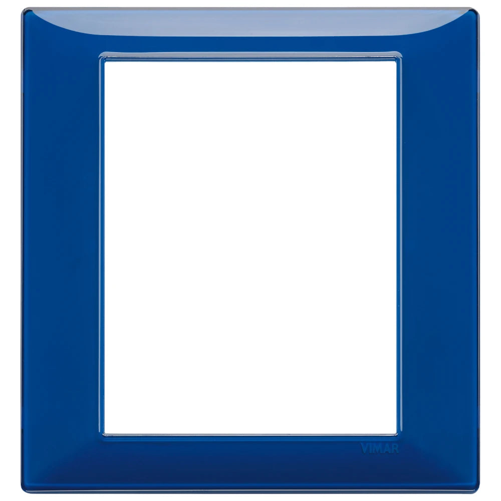 Vimar Plana 8-Module Cover Plate, 142.5 x 151 mm, Halogen-Free Technopolymer — Quality Boat Parts