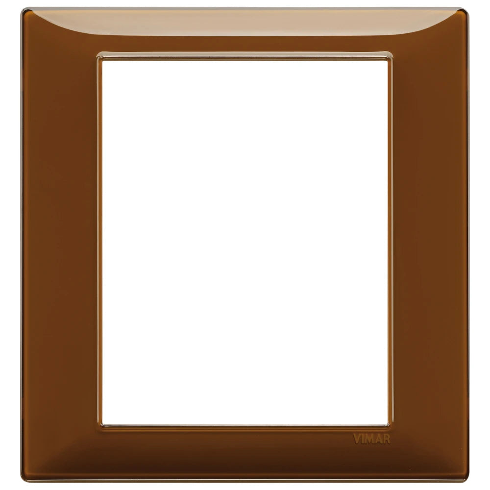 Vimar Plana 8-Module Cover Plate, 142.5 x 151 mm, Halogen-Free Technopolymer — Quality Boat Parts