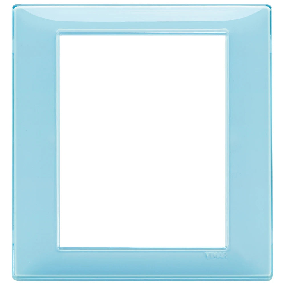 Vimar Plana 8-Module Cover Plate, 142.5 x 151 mm, Halogen-Free Technopolymer — Quality Boat Parts