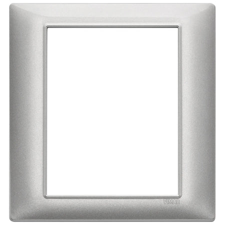 Vimar Plana 8-Module Cover Plate, 142.5 x 151 mm, Halogen-Free Technopolymer — Quality Boat Parts