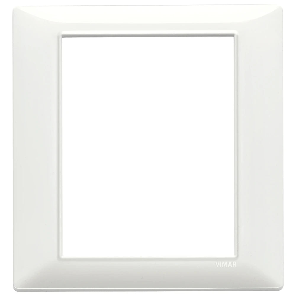 Vimar Plana 8-Module Cover Plate, 142.5 x 151 mm, Halogen-Free Technopolymer — Quality Boat Parts