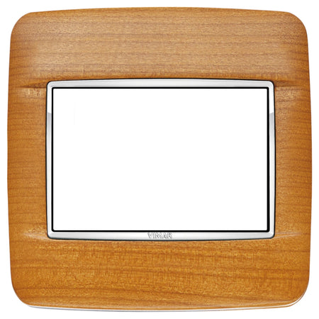 Vimar EIKON 3-Module Round Cover Plate for British Standard, 95 x 95 mm, Clamp Mount — Quality Boat Parts