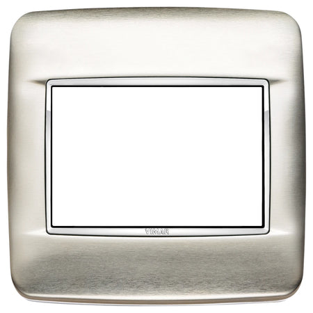 Vimar EIKON 3-Module Round Cover Plate for British Standard, 95 x 95 mm, Clamp Mount — Quality Boat Parts