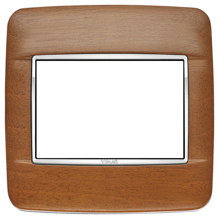 Vimar EIKON 3-Module Round Cover Plate for British Standard, 95 x 95 mm, Clamp Mount — Quality Boat Parts