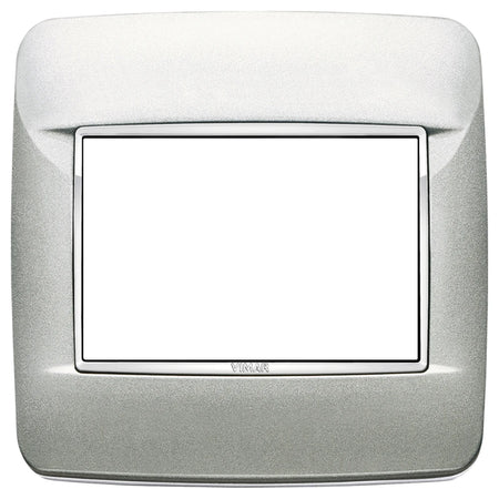Vimar EIKON 3-Module Round Cover Plate for British Standard, 95 x 95 mm, Clamp Mount — Quality Boat Parts