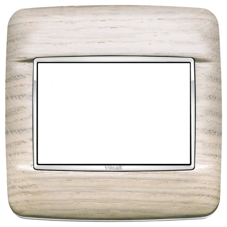 Vimar EIKON 3-Module Round Cover Plate for British Standard, 95 x 95 mm, Clamp Mount — Quality Boat Parts