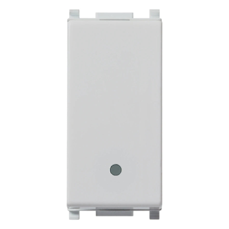 Vimar Plana 1P NO 10A Push Button, 250V, Lightable, IP40 — Quality Boat Parts