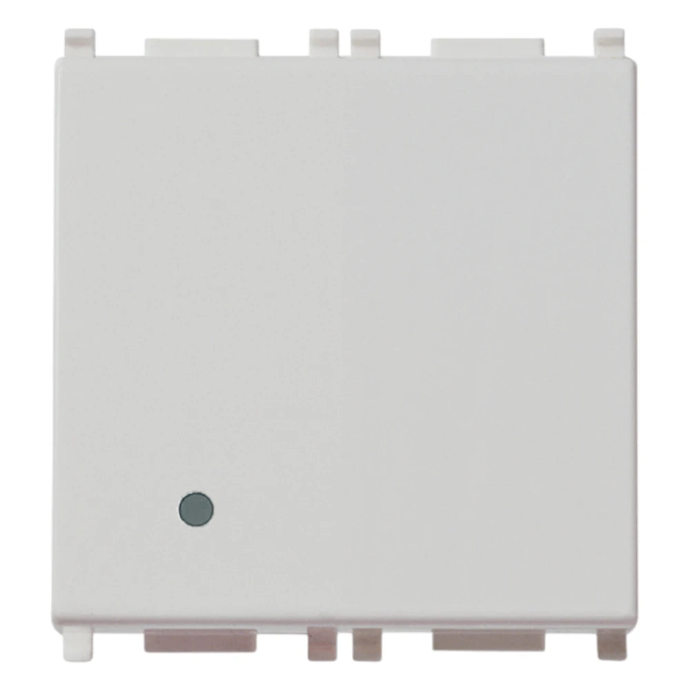 Vimar Plana 1P NO 10A Push Button, 250V, Lightable, IP40 — Quality Boat Parts