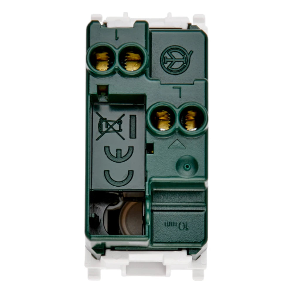 Vimar Plana 1P NO 10A Push Button, 250V, Lightable, IP40 — Quality Boat Parts