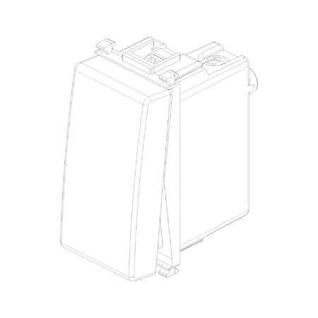 Vimar Plana 1P NO 10A Push Button, 250V, Lightable, IP40 — Quality Boat Parts