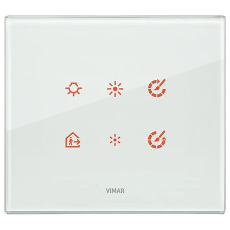 Vimar Eikon 3-Module Electronic Cover Plate, Horizontal or Vertical Mount — Quality Boat Parts