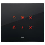Vimar Eikon 3-Module Electronic Cover Plate, Horizontal or Vertical Mount — Quality Boat Parts