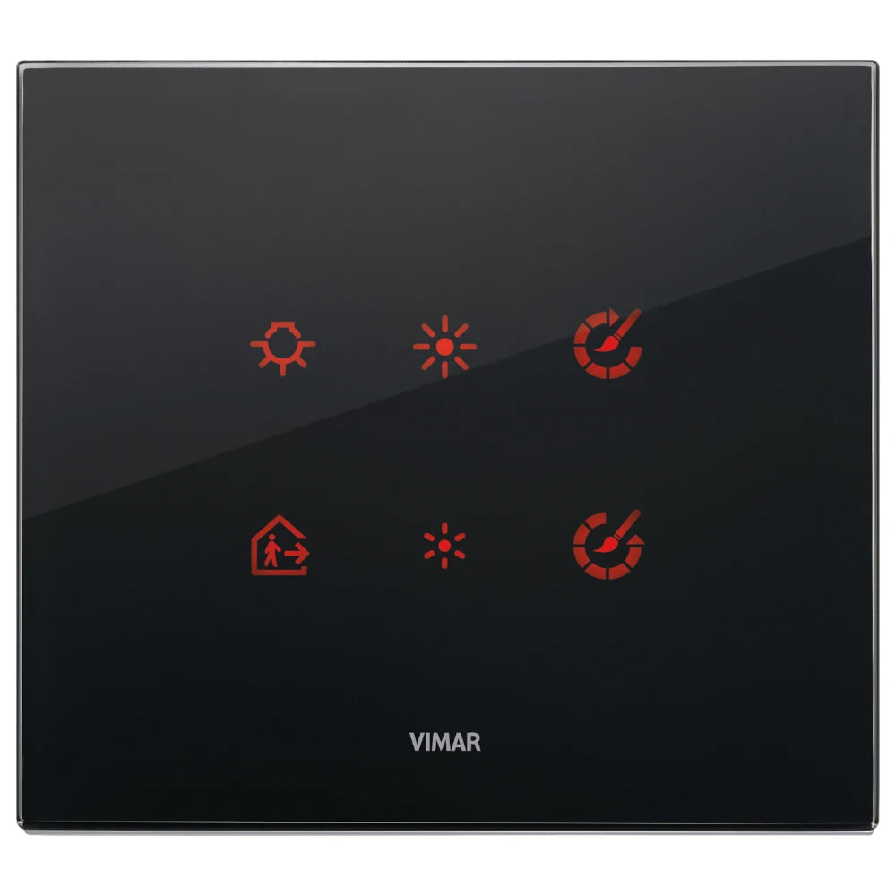Vimar Eikon 3-Module Electronic Cover Plate, Horizontal or Vertical Mount — Quality Boat Parts