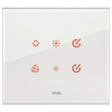 Vimar Eikon 3-Module Electronic Cover Plate, Horizontal or Vertical Mount — Quality Boat Parts