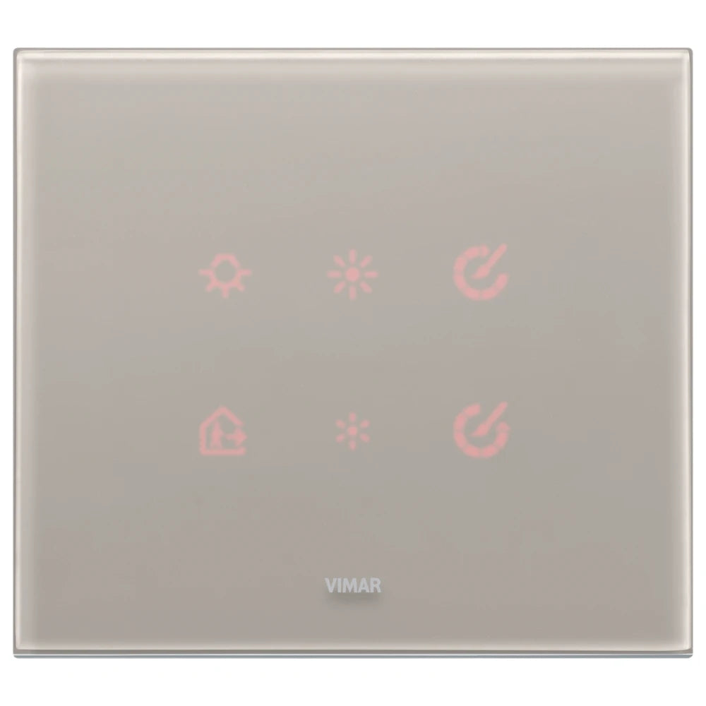 Vimar Eikon 3-Module Electronic Cover Plate, Horizontal or Vertical Mount — Quality Boat Parts