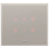 Vimar Eikon 3-Module Electronic Cover Plate, Horizontal or Vertical Mount — Quality Boat Parts