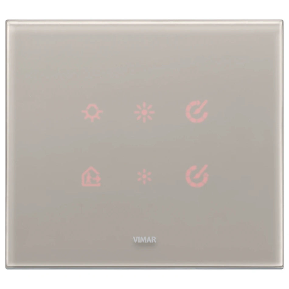 Vimar Eikon 3-Module Electronic Cover Plate, Horizontal or Vertical Mount — Quality Boat Parts
