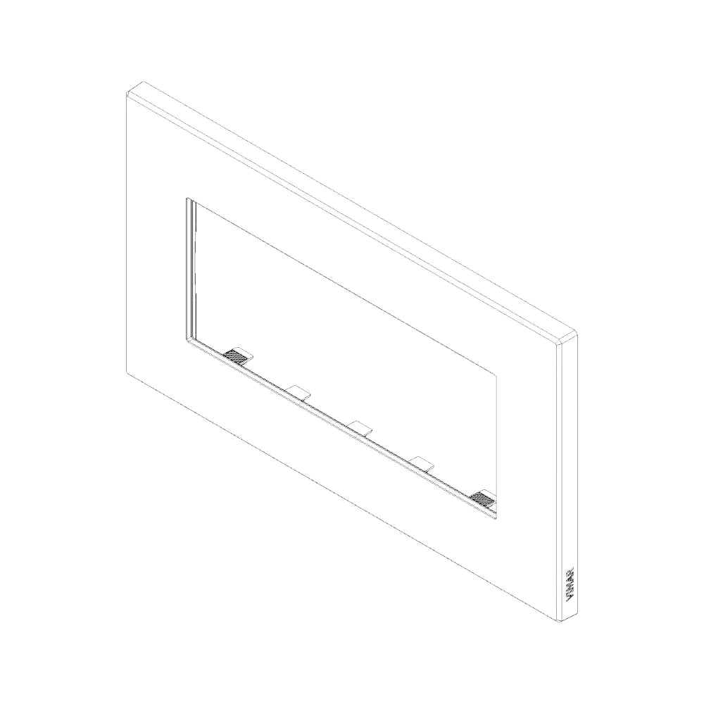 Vimar EIKON 5-Module British Standard Cover Plate, 159.3 x 90 mm, Clamp Mounting — Quality Boat Parts