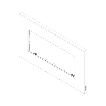 Vimar EIKON 5-Module British Standard Cover Plate, 159.3 x 90 mm, Clamp Mounting — Quality Boat Parts