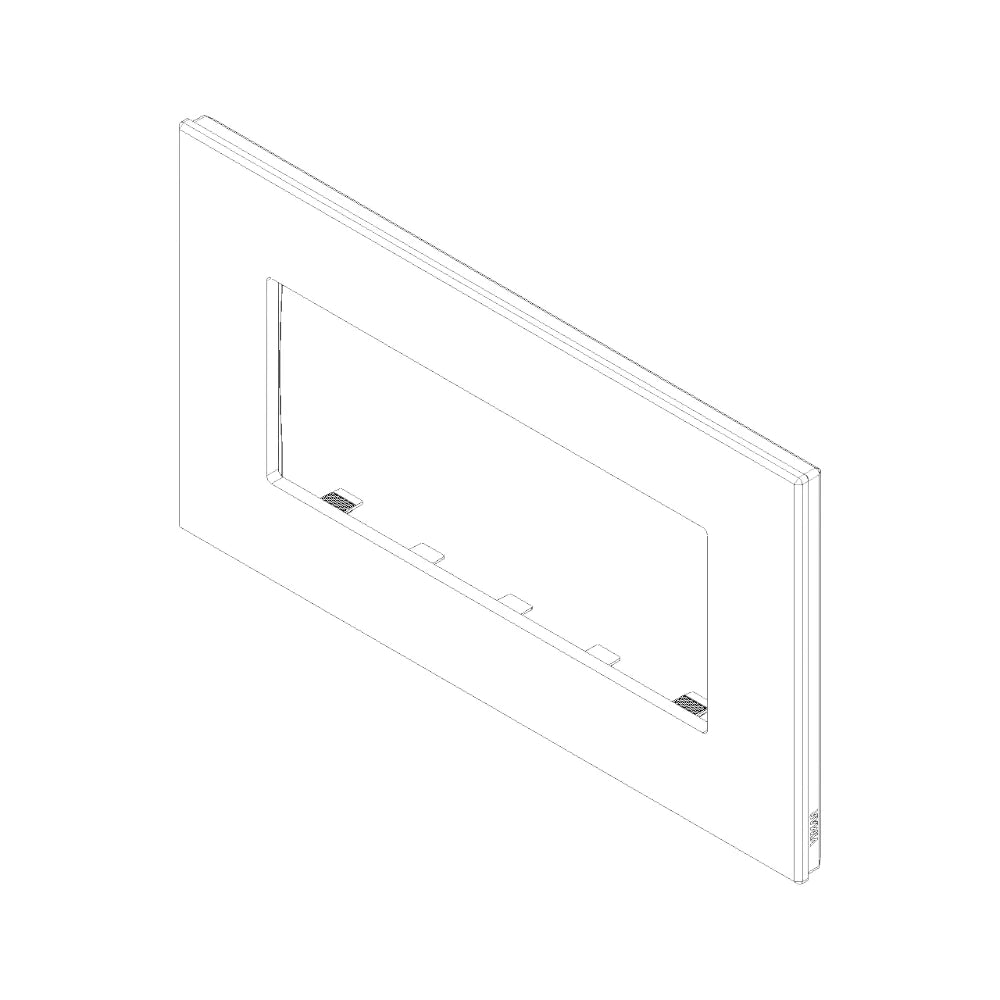 Vimar EIKON 5-Module British Standard Cover Plate, 159.3 x 90 mm, Clamp Mounting — Quality Boat Parts