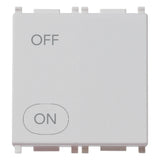 Vimar Plana 2P 20AX 1-Way Switch, 250V, IP40, Flush Mount — Quality Boat Parts