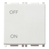 Vimar Plana 2P 20AX 1-Way Switch, 250V, IP40, Flush Mount — Quality Boat Parts