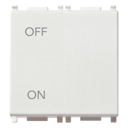 Vimar Plana 2P 20AX 1-Way Switch, 250V, IP40, Flush Mount — Quality Boat Parts