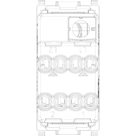 Vimar Plana 2P 20AX 1-Way Switch, 250V, IP40, Flush Mount — Quality Boat Parts