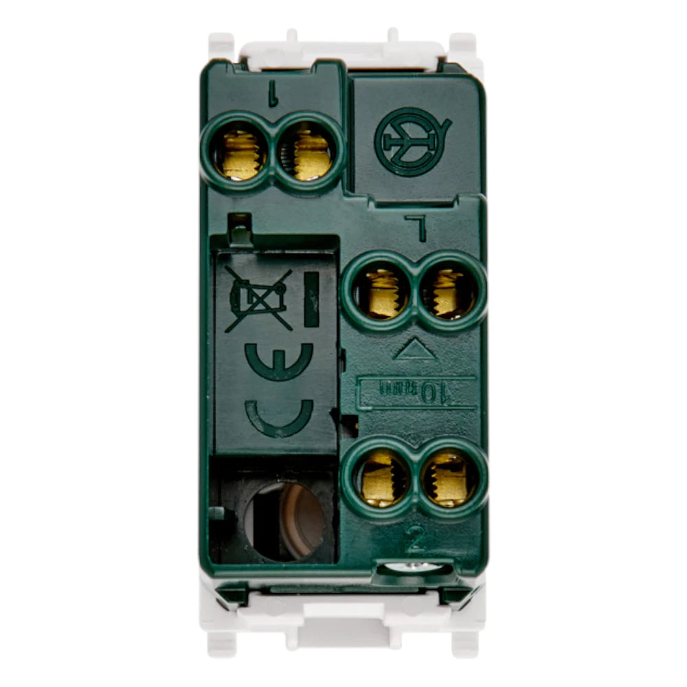 Vimar PLANA 1P 10AX 2-Way Switch, 250V, IP40, Lightable — Quality Boat Parts