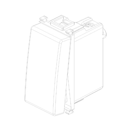 Vimar PLANA 1P 10AX 2-Way Switch, 250V, IP40, Lightable — Quality Boat Parts