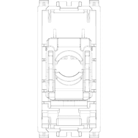 Vimar ARKÉ RJ45 Netsafe Outlet, T568A/B Universal Wiring, 8 Contacts, Tool-Free Insulation-Piercing Terminals — Quality Boat Parts