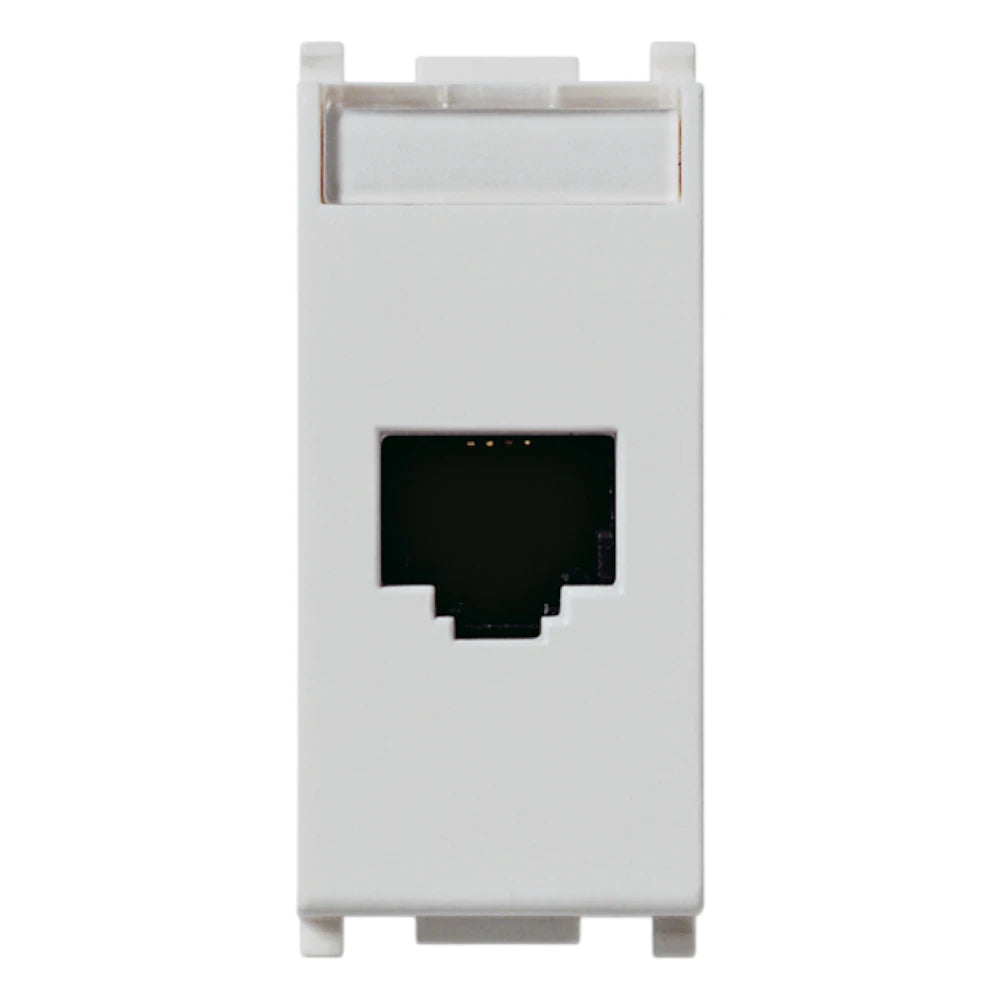 Vimar Plana RJ45 Netsafe Outlet, T568A/B Universal Wiring — Quality Boat Parts