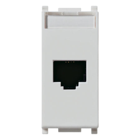 Vimar Plana RJ45 Netsafe Outlet, T568A/B Universal Wiring — Quality Boat Parts