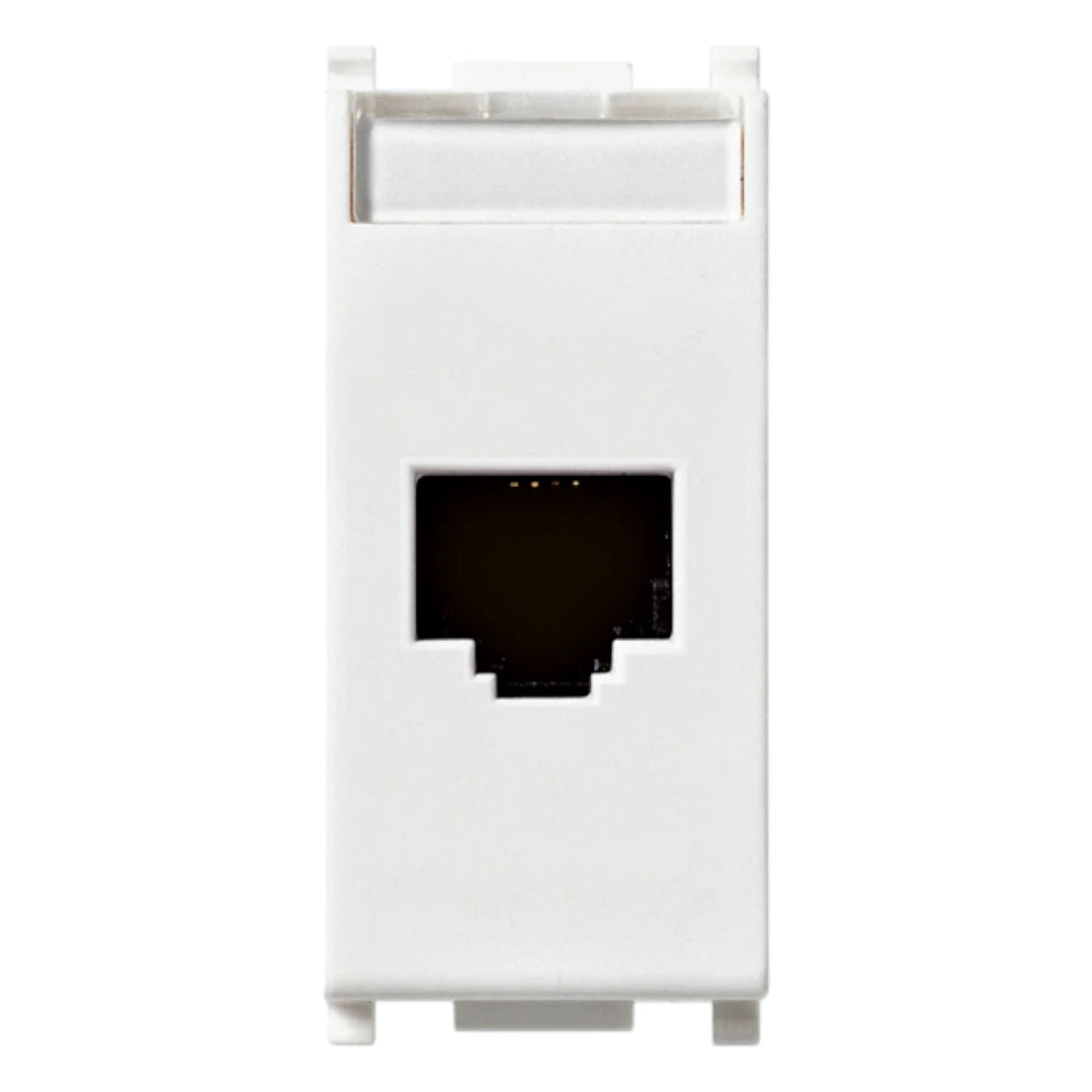 Vimar Plana RJ45 Netsafe Outlet, T568A/B Universal Wiring — Quality Boat Parts
