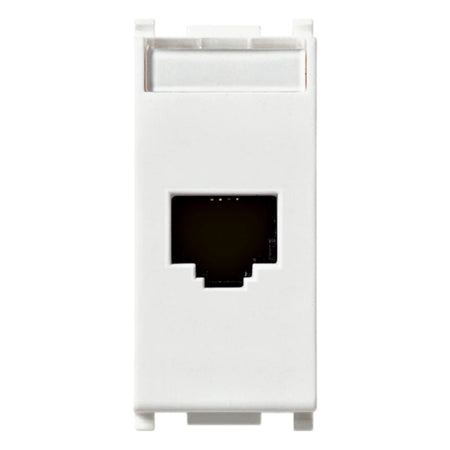 Vimar Plana RJ45 Netsafe Outlet, T568A/B Universal Wiring — Quality Boat Parts