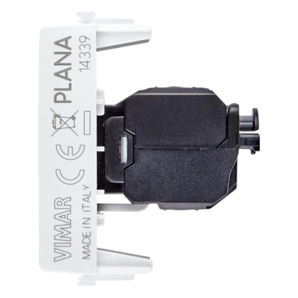 Vimar Plana RJ45 Netsafe Outlet, T568A/B Universal Wiring — Quality Boat Parts