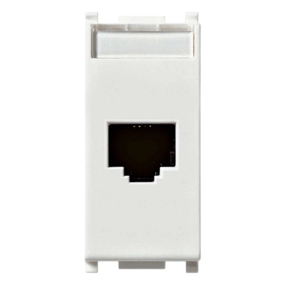 Vimar Plana RJ45 Netsafe Outlet, T568A/B Universal Wiring — Quality Boat Parts