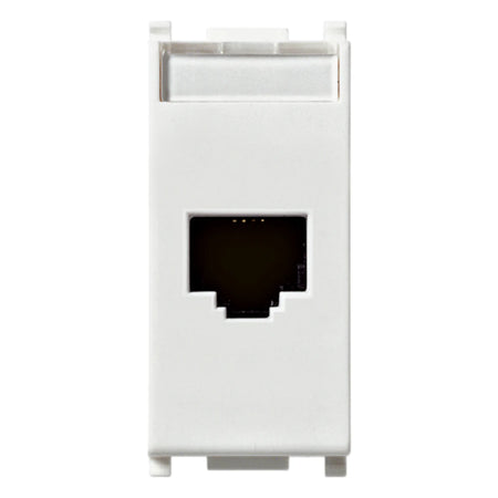 Vimar Plana RJ45 Netsafe Outlet, T568A/B Universal Wiring — Quality Boat Parts
