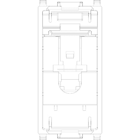 Vimar Plana RJ45 Netsafe Outlet, T568A/B Universal Wiring — Quality Boat Parts
