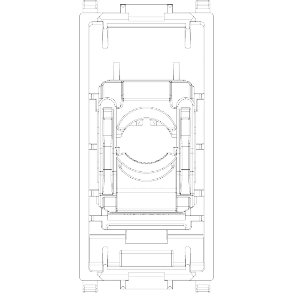 Vimar Plana RJ45 Netsafe Outlet, T568A/B Universal Wiring — Quality Boat Parts