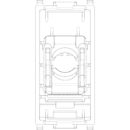 Vimar Plana RJ45 Netsafe Outlet, T568A/B Universal Wiring — Quality Boat Parts