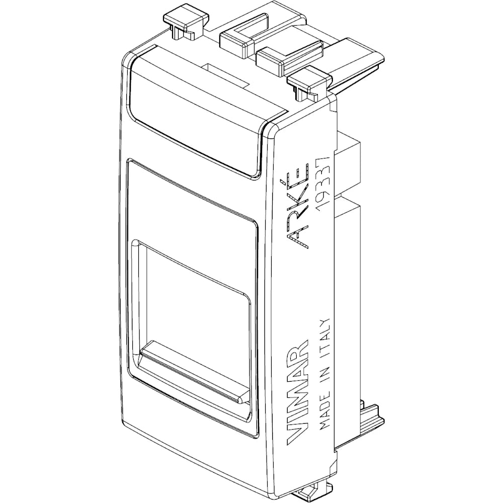 Vimar ARKÉ RJ45 Keystone Adaptors and RJ45 Cat6 UTP Outlets — Quality Boat Parts