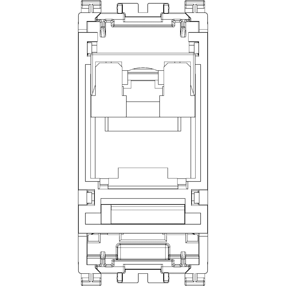 Vimar ARKÉ RJ45 Keystone Adaptors and RJ45 Cat6 UTP Outlets — Quality Boat Parts