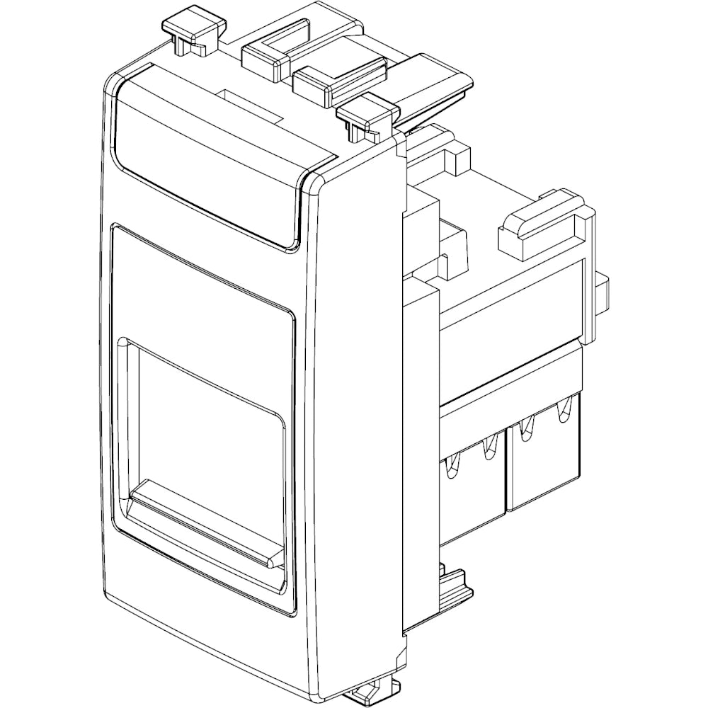 Vimar ARKÉ RJ45 Keystone Adaptors and RJ45 Cat6 UTP Outlets — Quality Boat Parts