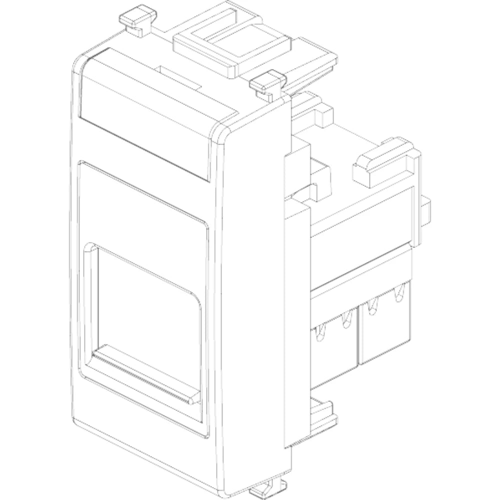 Vimar Plana RJ45 Keystone Adaptor — Quality Boat Parts